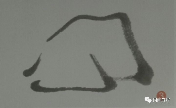山石画技法,大师黎雄才教你如何画山石