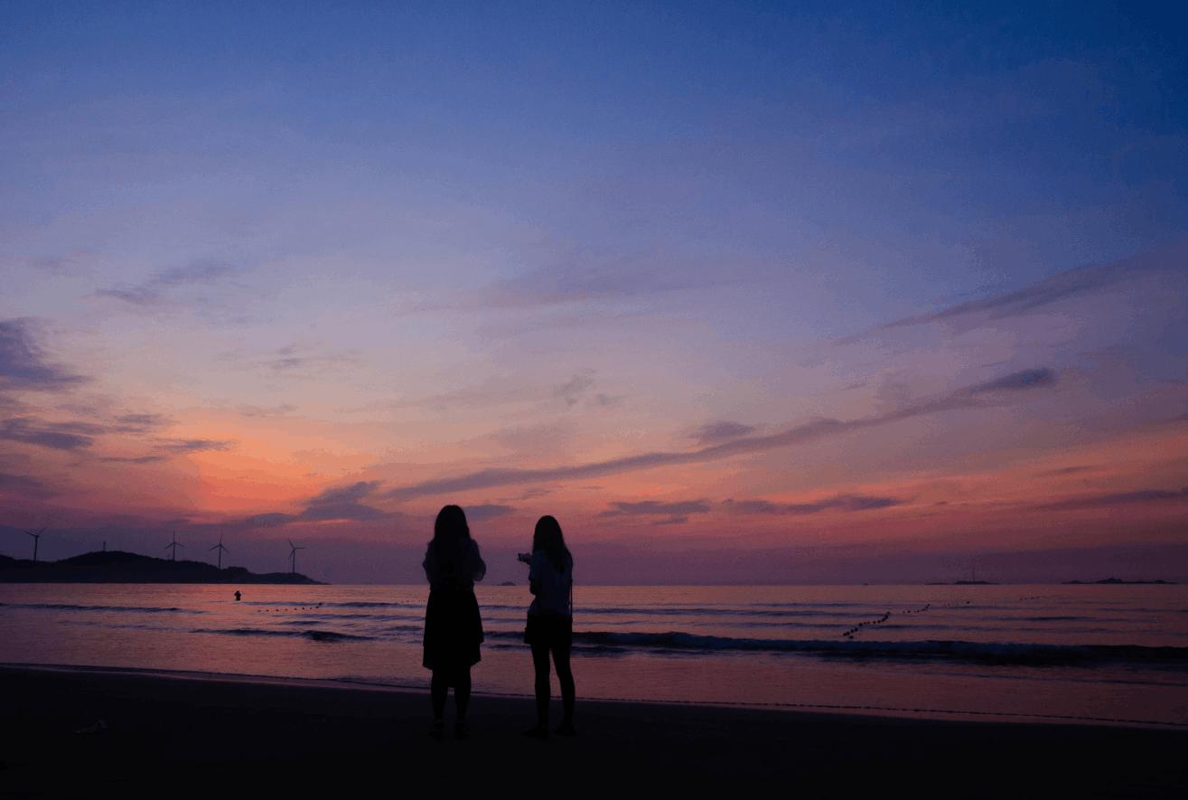 福建六鳌翡翠湾醉美沙滩,厦门翡翠湾海滩