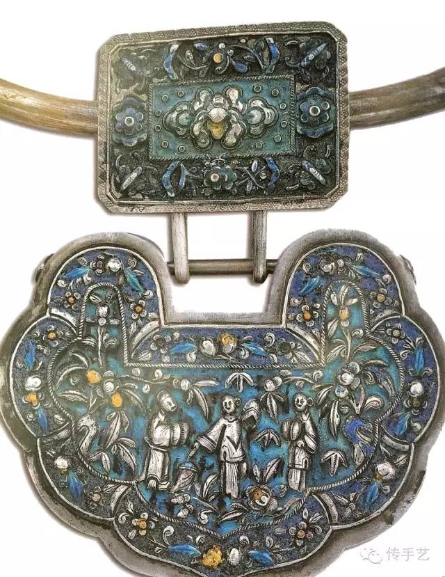 古代长命锁颈圈,中国古代民间长命锁图片