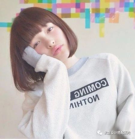 学生头发型图片女短发最流行,短发波波头最新减龄卷发