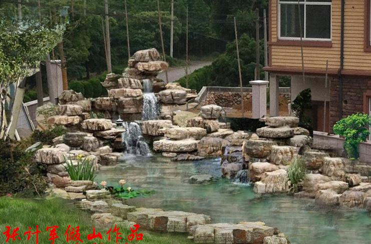 家里小假山怎么制作,如何自己在院子里做个小假山