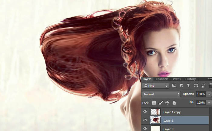 ps人物破碎效果笔刷,ps转手绘笔刷效果