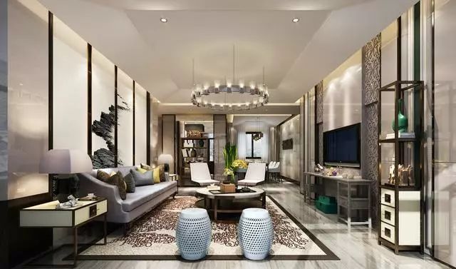 60平米小户型装修新中式风格的,88平米新风格装修