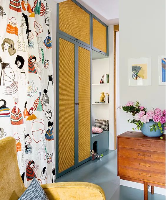 意大利2室公寓，多彩的同时，还有点复古的讲究