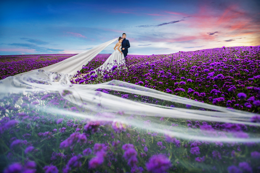 文艺婚纱照应该这样拍,这样的婚纱照酷吗