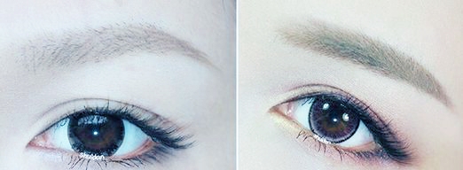 kate眉粉7号眉毛画法,总是画不好纸上标准眉