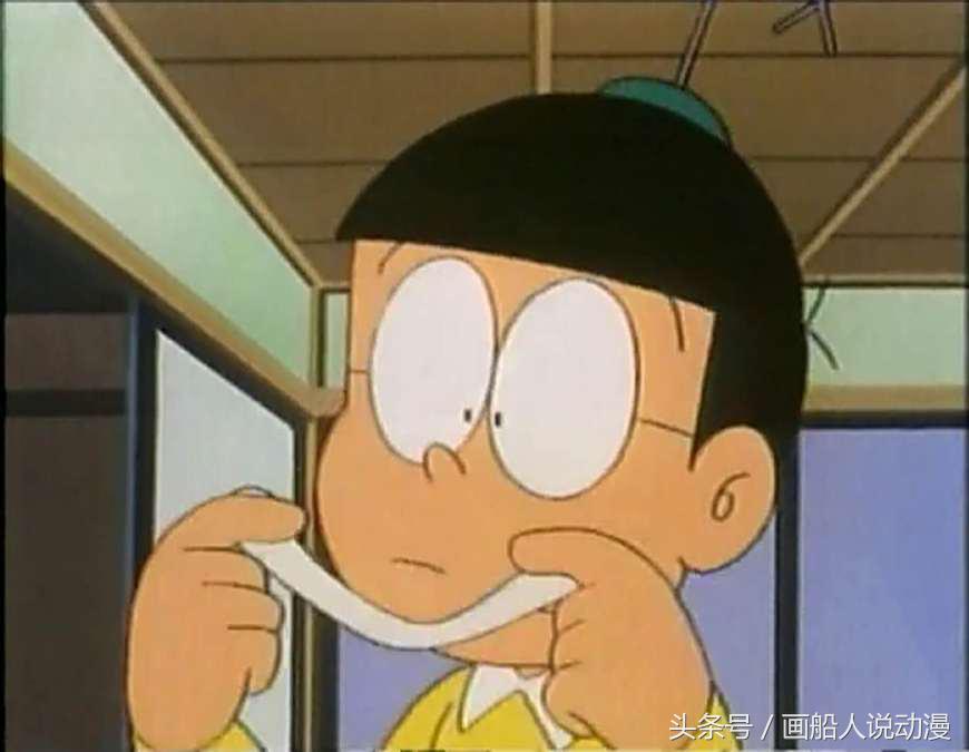 哆啦a梦的5个穿帮镜头,哆啦a梦穿帮镜头图片
