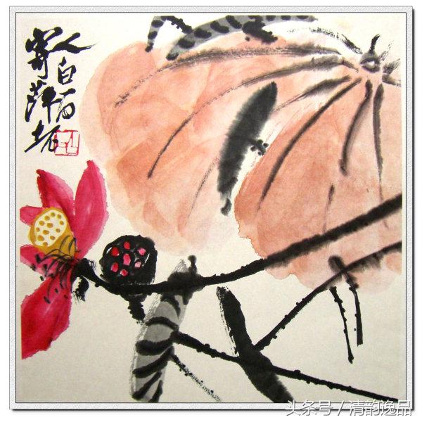 白石老人书画册页,白石精品册页