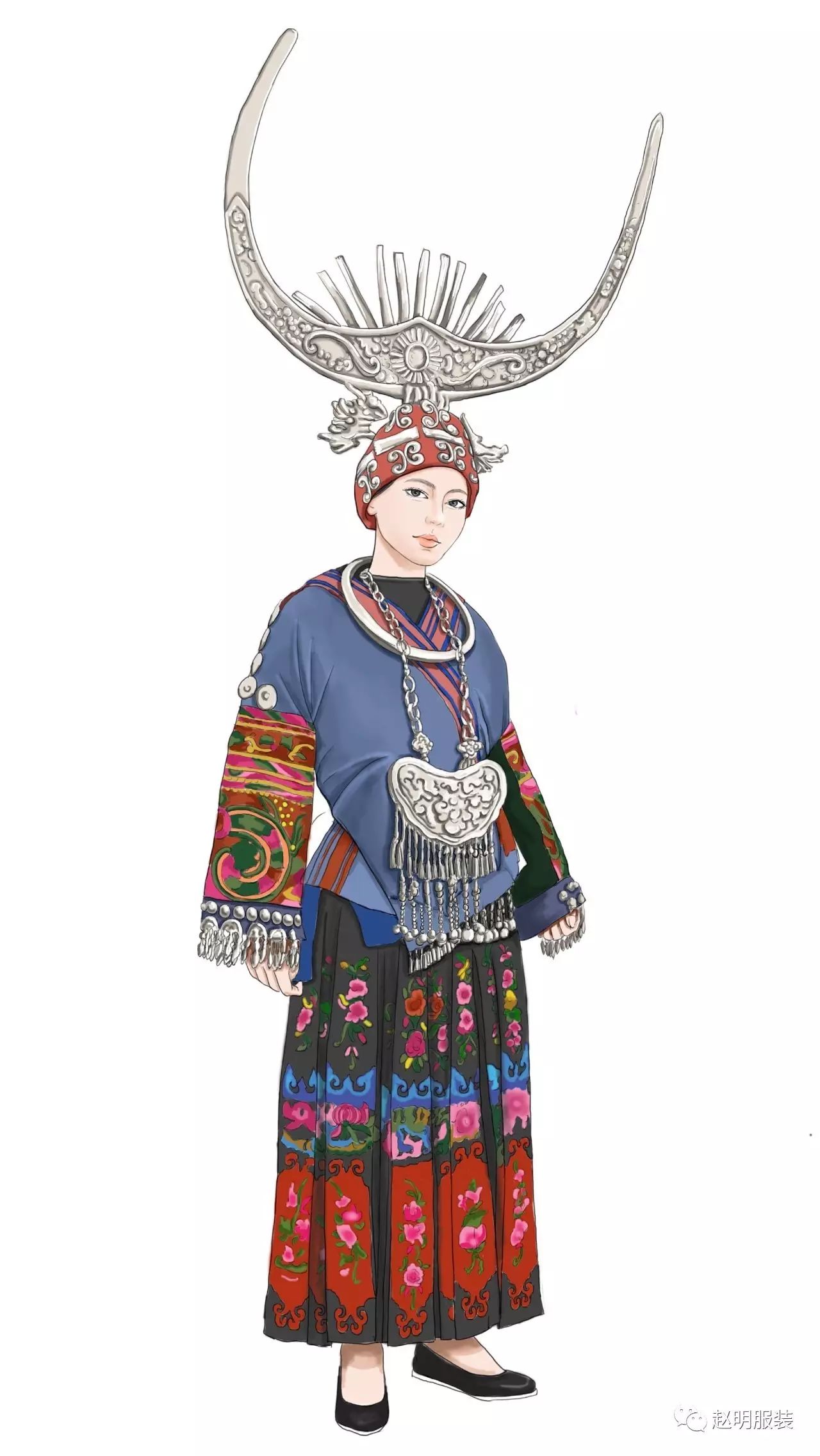 中国少数民族服装图片高清版,中国少数民族特色服饰设计