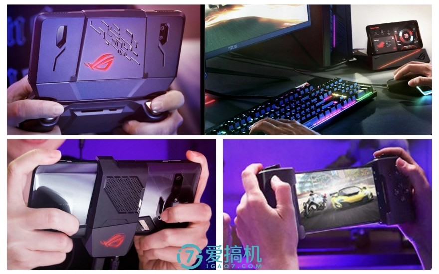 华硕rog游戏手机2上手视频,华硕游戏手机rog全套