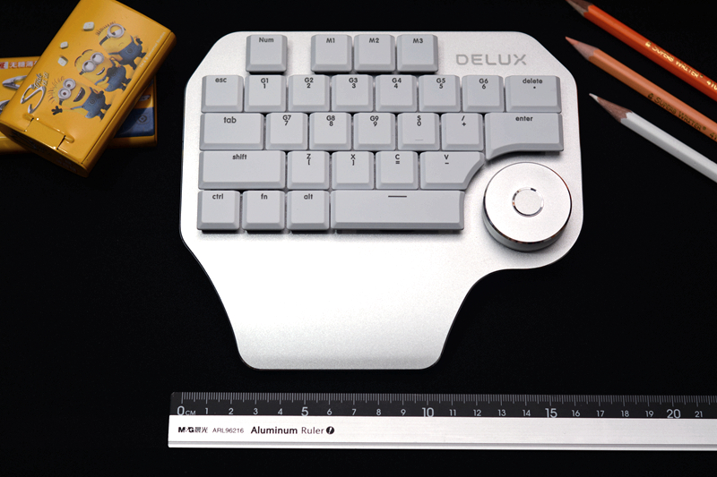 设计师专属，多彩Designer单手机械键盘开箱体验