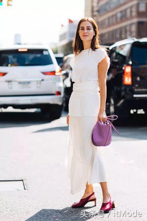 优雅又舒服的猫跟鞋,春天流行的猫跟鞋