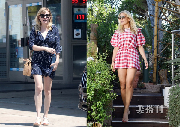 午后休闲时光,淡雅连衣裙放慢你的生活节奏