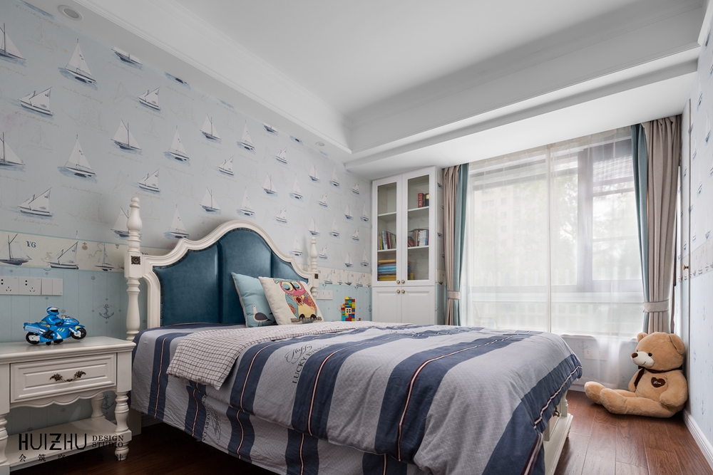 尼罗河蓝美式装修效果图,尼罗河蓝美式风格