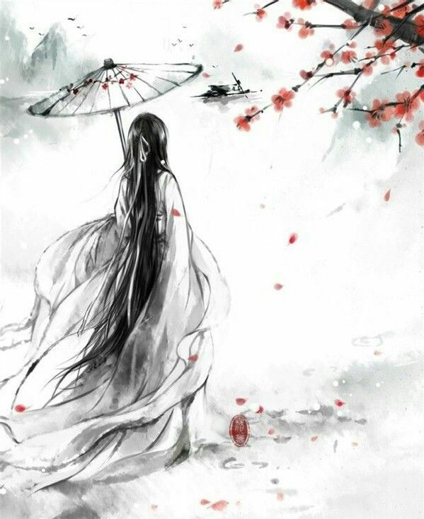 十二星座相对应的手绘白衣女子，各个仙气十足，金牛座是第一美人