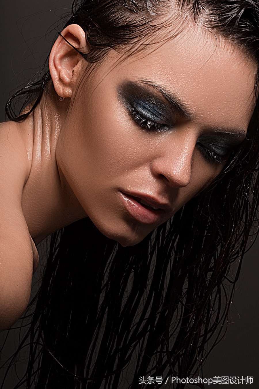 照片ps成水彩画,ps水彩画教程