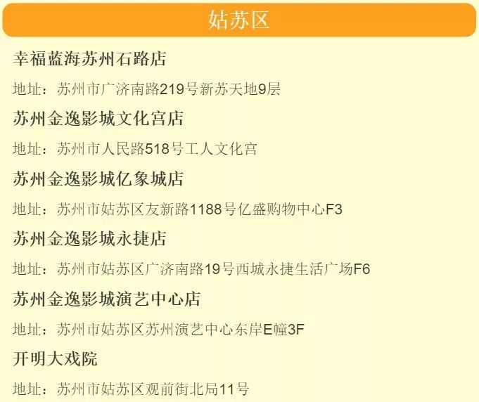 5块钱就能看电影！这份专属苏州小囡的暑期观影福利，你收到了吗？