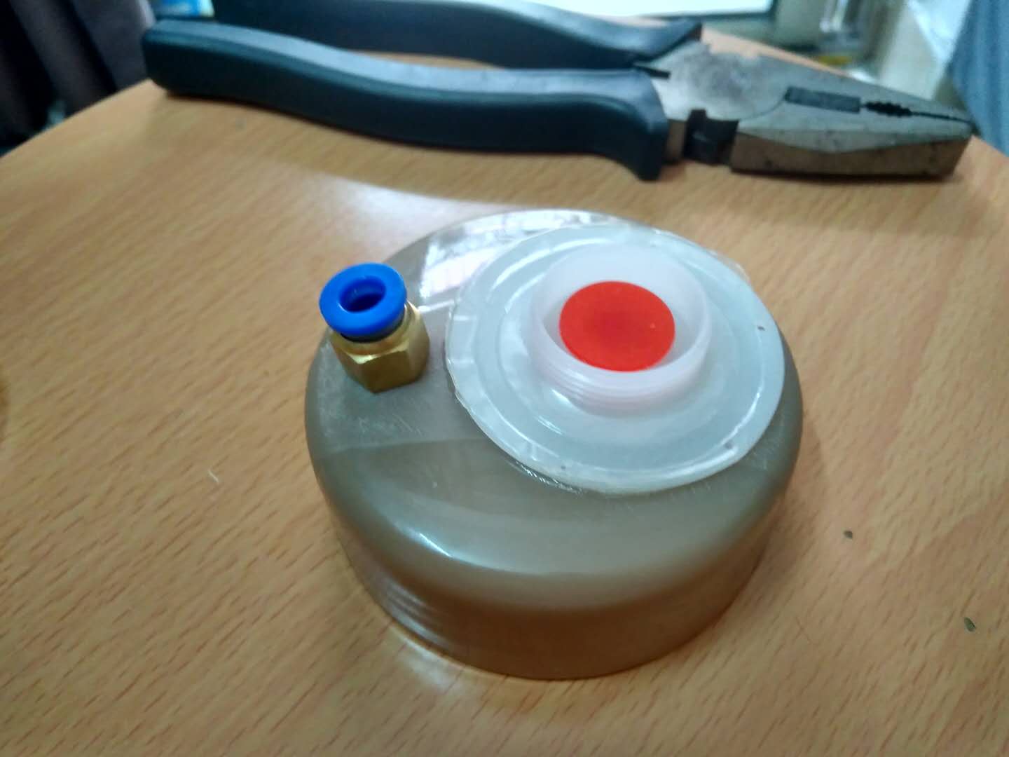 自制抽油神器,牛人自制电钻抽油神器