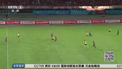 河南建业vs广州恒大任意球,今日中超二十七轮恒大对建业