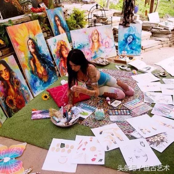 画画遇到瓶颈期（想放弃）怎么办（盘古文化艺术油画国画书画批发