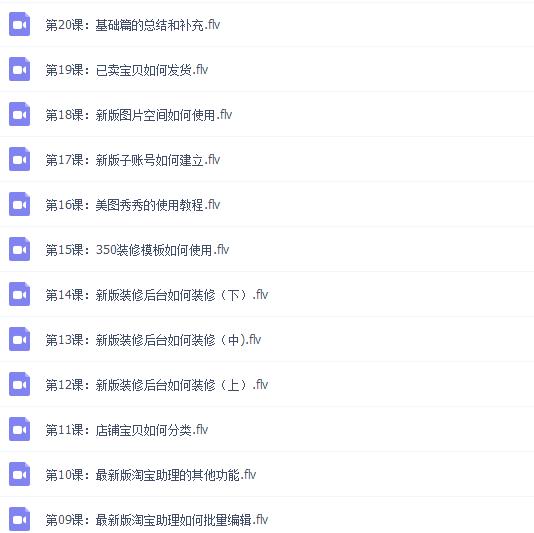 淘宝新手开店运营必学,淘宝开店快速入门之运营高手教程