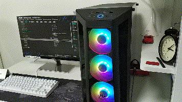 argb机箱风扇炫酷,argb风扇需要多大的机箱