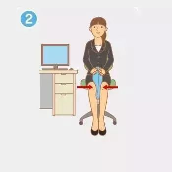 上班也要运动！12个办公室微运动图解转给需要的人