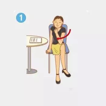 上班也要运动！12个办公室微运动图解转给需要的人