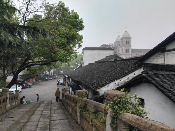 绍兴湖面上的桥,绍兴越城的桥