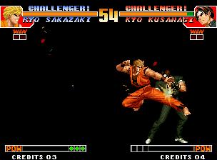 拳皇97连击精彩片段,拳皇97坂崎良必杀连击