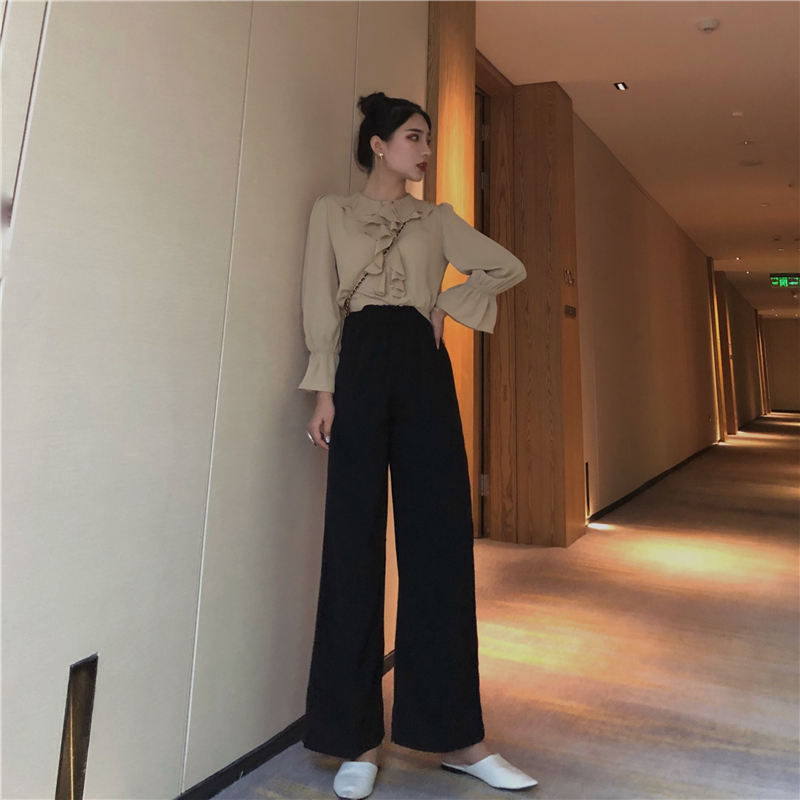 ifashion雪纺长裙,高级感条纹衬衫女装气质收腰显瘦