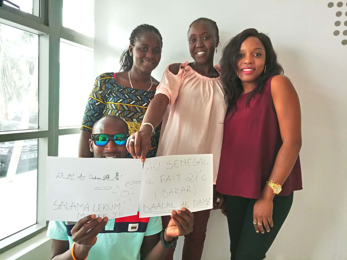 国内高温热skr人！非洲人民喊咱中国人去非洲避暑啦