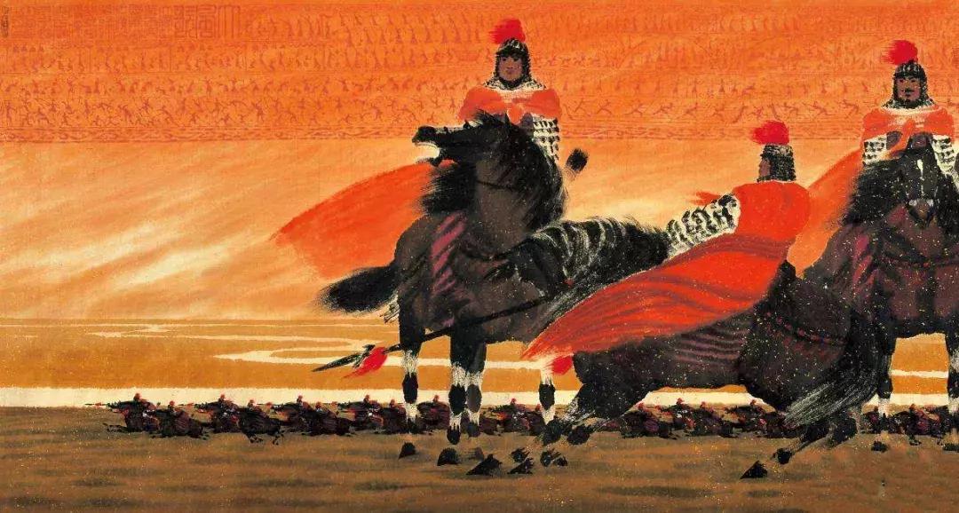 刘邦大风歌诗,刘邦大风歌画像