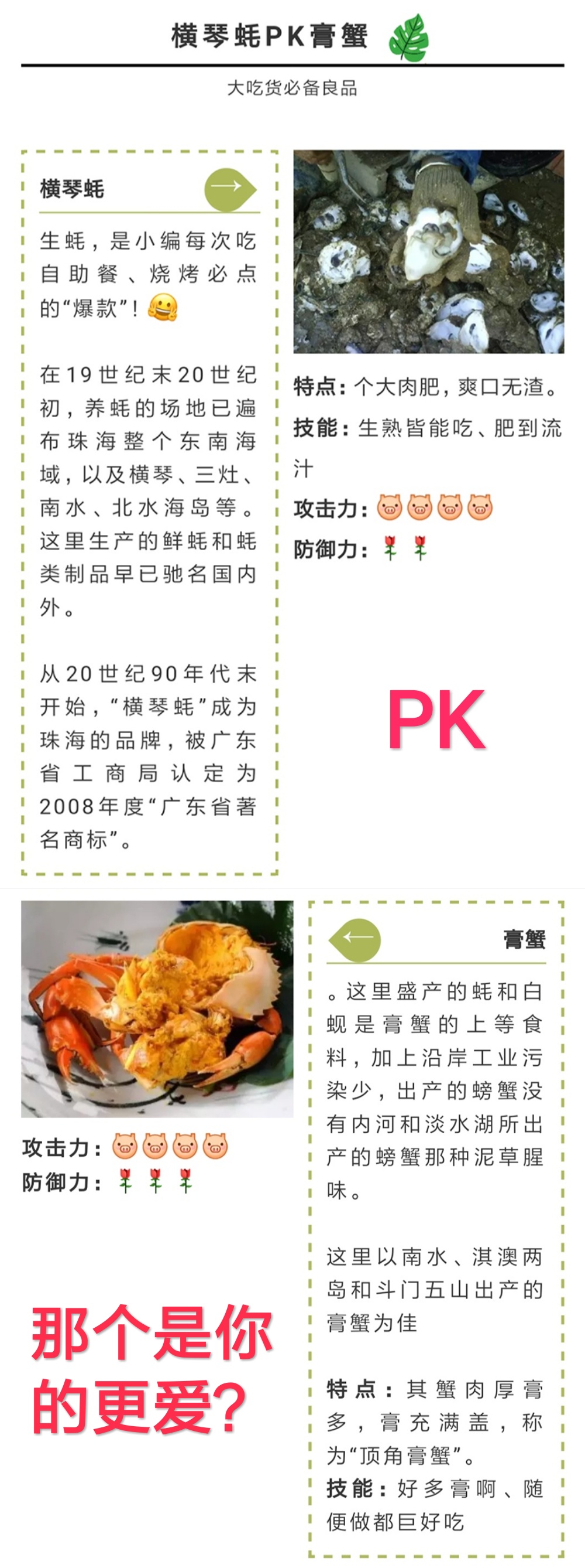 各个地方的美食pk,广州和珠海的美食哪个更好吃