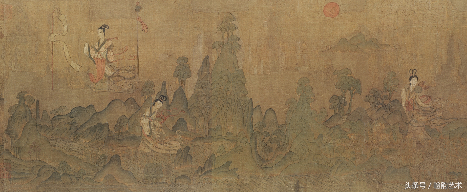 顾恺之洛神赋动图,品评顾恺之洛神赋图