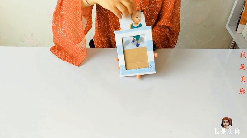 手工用纸箱做相框小学生做的,手工纸制作相框简单又漂亮