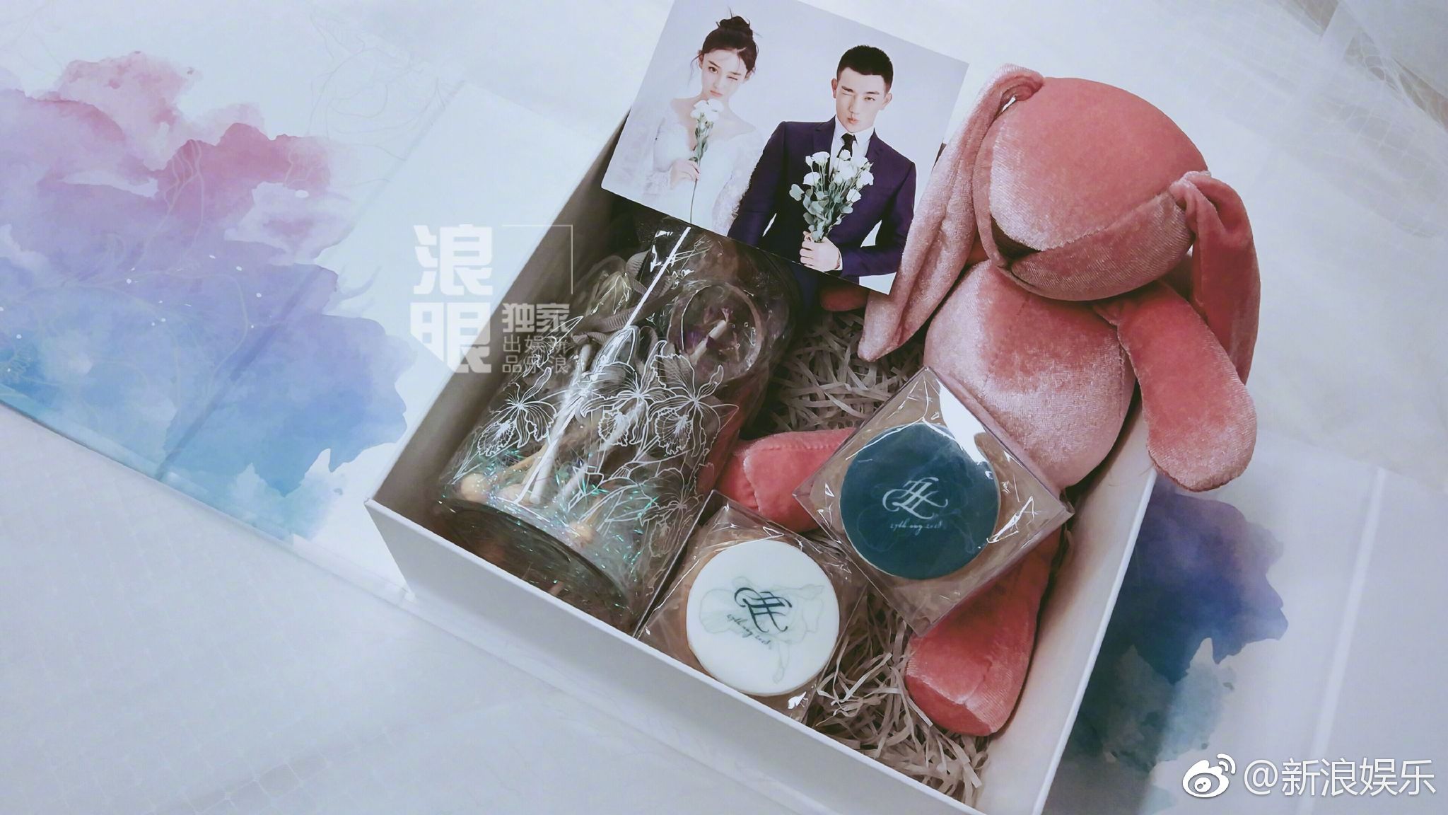 张馨予婚礼现场曝光老公花式称赞,张馨予婚礼手捧花