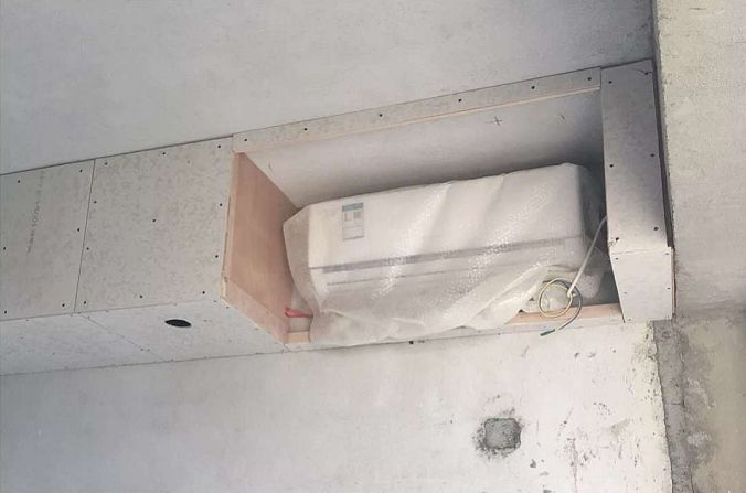 家里装修顶置空调,装修空调装在吊顶里面好不好