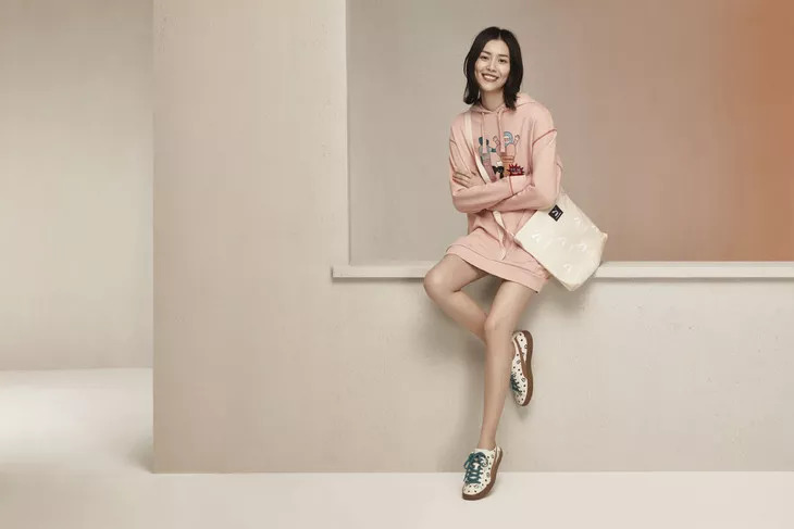 江疏影运动鞋广告,江疏影同款运动鞋