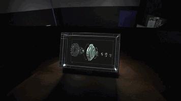 向往中的3D显示屏，可放置桌面，相框大小，随时展示全息图像