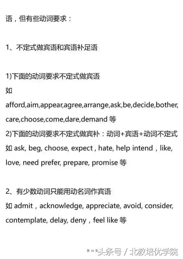 高中自主招生英语必考知识点,新高考语法英语题型