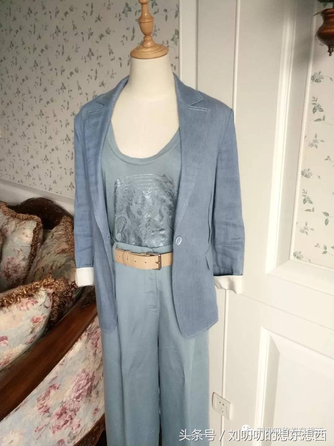 一日一Look-夏末的彩色西装套装(二)