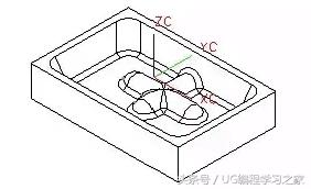 数控加工模型编程实例,数控外轮廓加工零件实例分析