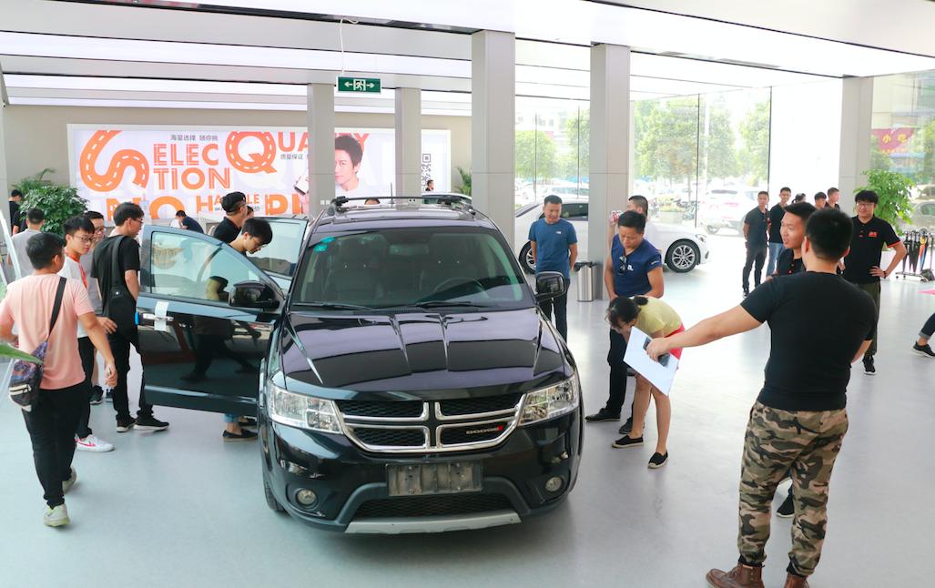 淘车二手车真的是胆儿肥了新零售汽车超市淘车二手车线*体下**验店