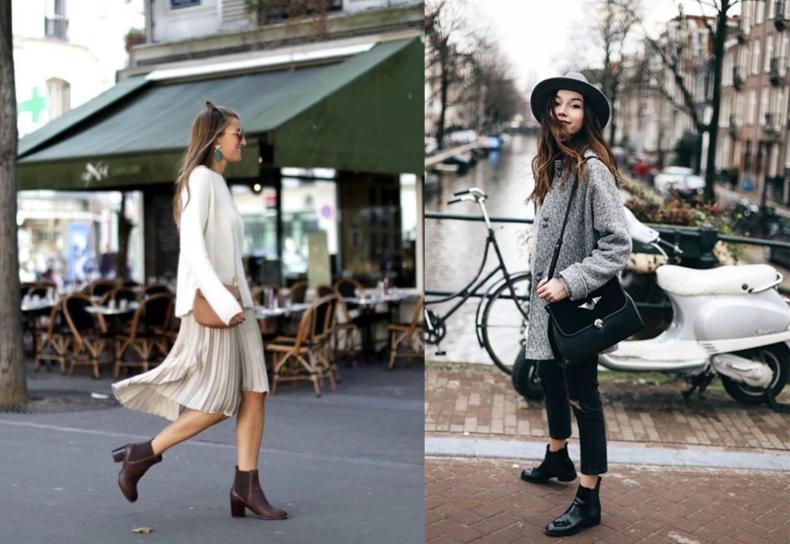 踝靴搭配秋冬什么颜色好,秋季脚踝靴