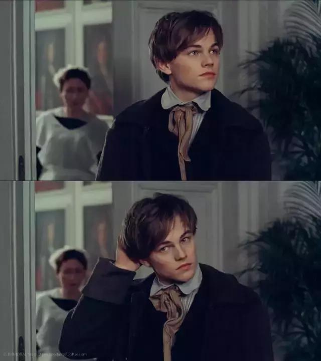 罗密欧与朱丽叶小李子帅气片段,五部电影回顾小李子的颜值巅峰