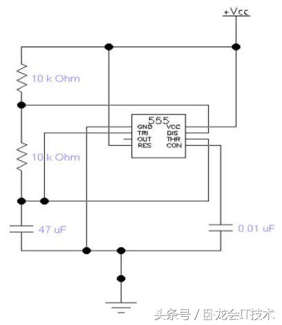 定时器产生方波的流程图,利用定时器产生100ms方波