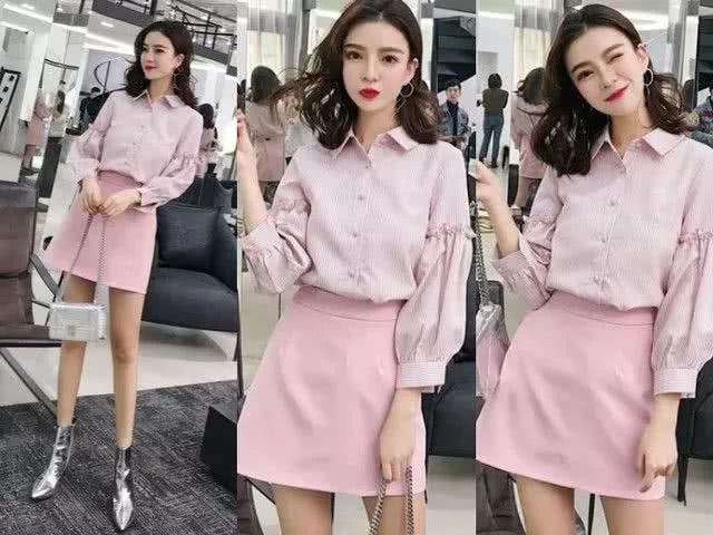 五十岁矮个子微胖女人春秋穿搭,阔腿裤搭什么上衣矮个子怎么穿