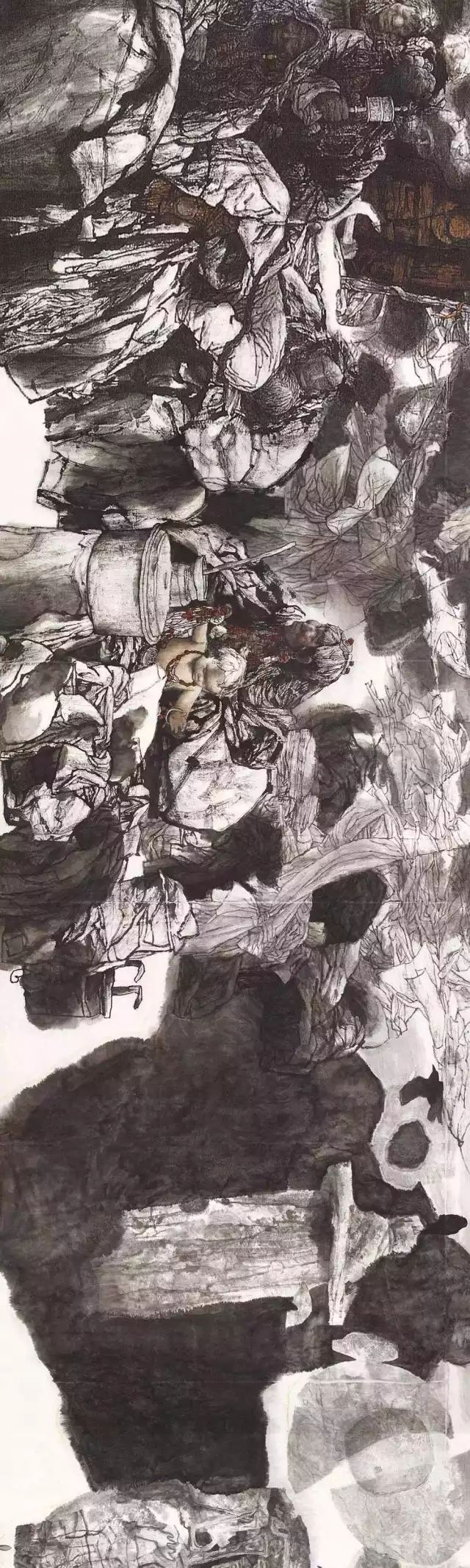 他，没出过画册，没办过个展，累死在画前的奇才！