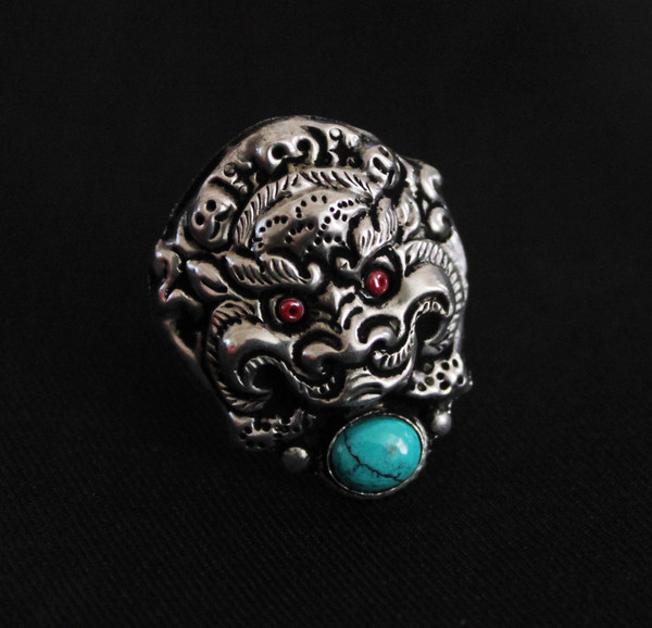 藏银原色图片,藏银复古银